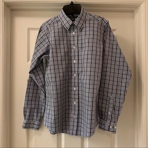 Brooks Brothers 346 Kids Plaid Shirt Size L - worn once